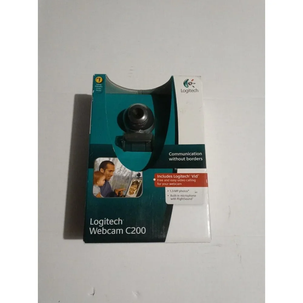 Logitech Webcam C200 Communication without bordes New